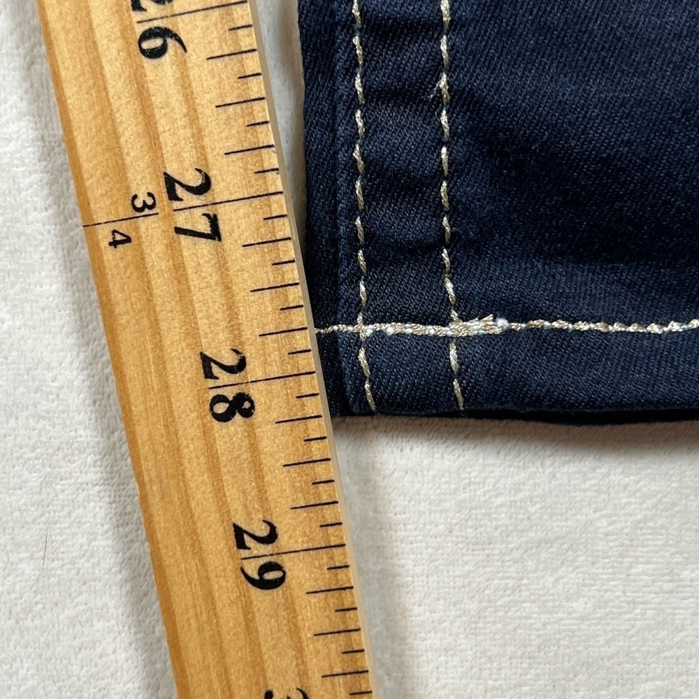 NWT Miss Me Pop Wing Size 26 Signature Skinny Studded Jeweled Dark Wash Jeans - Picture 15 of 16